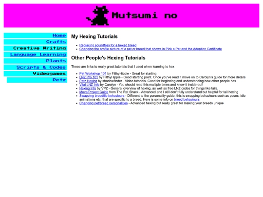 petz/tuts screenshot