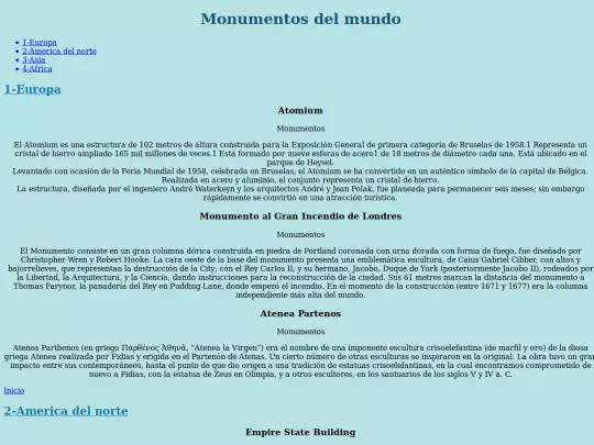 Monumentos/Monumentos screenshot