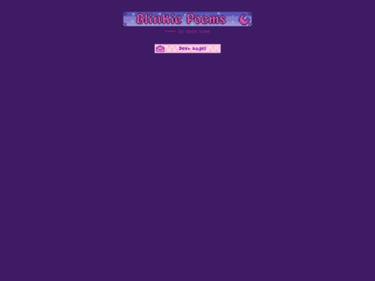 BlinkP/Blinkie_Poems screenshot