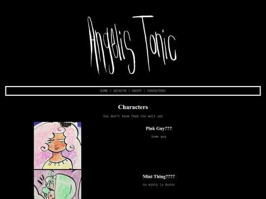 Comics/Angelis-Tonic/characters screenshot