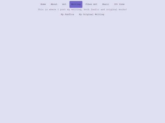 writing screenshot