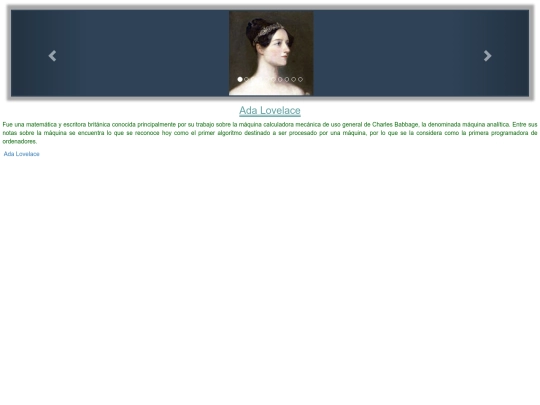 carrusel boostrap screenshot