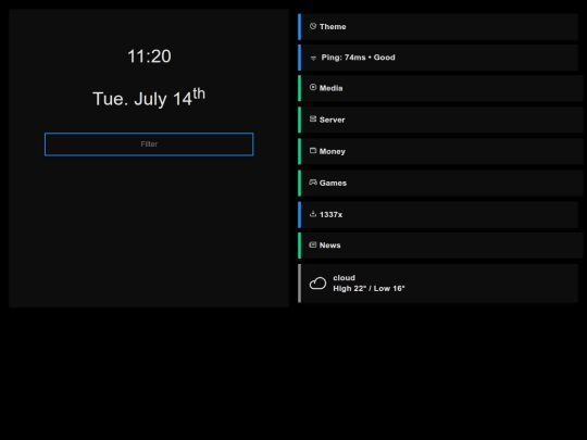 NewTab screenshot