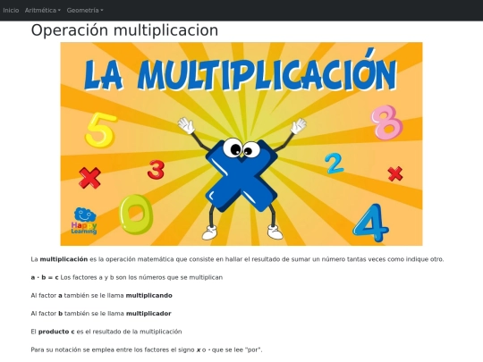 aritmetica/multiplicacion/multiplicacion screenshot