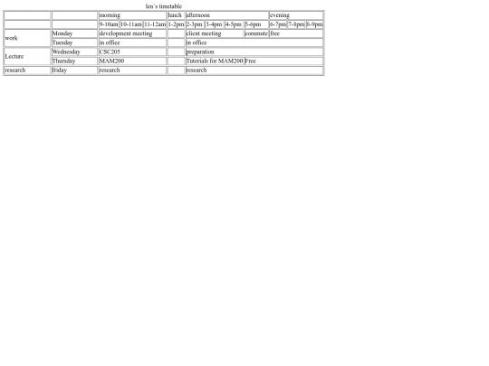 praba/lenstimetable screenshot