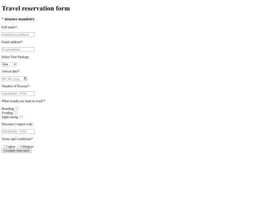 travel_reservation screenshot
