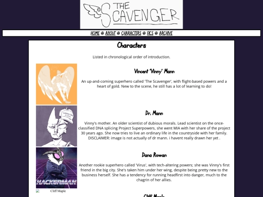 characters screenshot