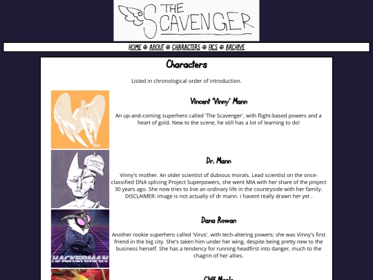 fics/characters screenshot
