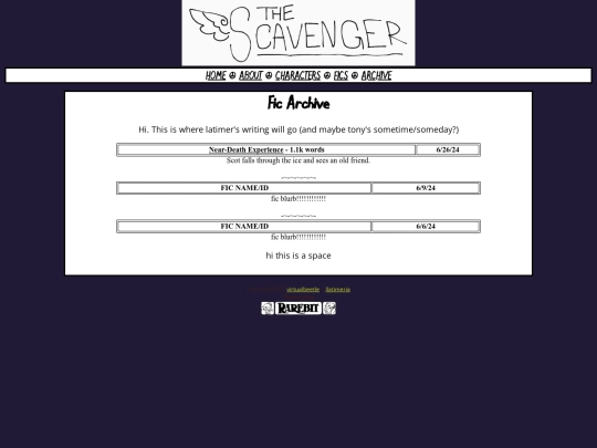 fics/fics screenshot
