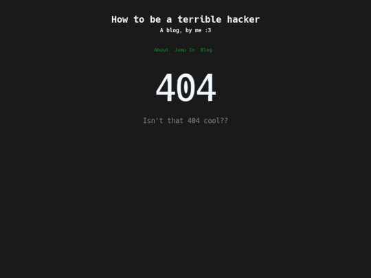 404 screenshot