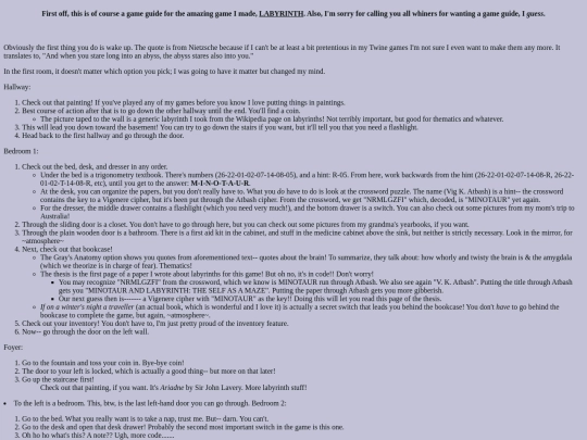 games/guides/labyrinth_guide screenshot