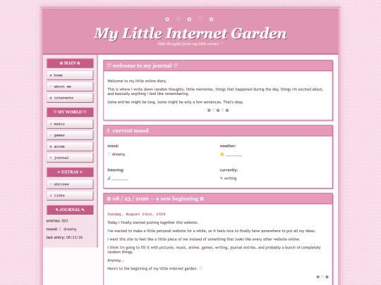 journal screenshot