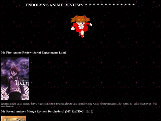 animereviews screenshot