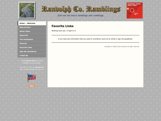 links screenshot