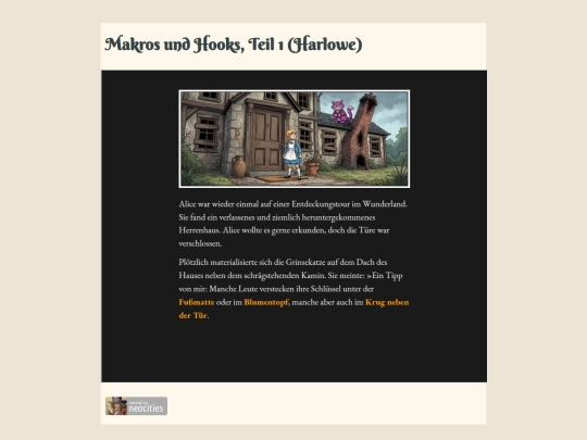 twine/alice5 screenshot