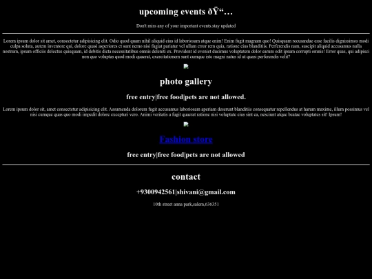 shivani event 1/event screenshot