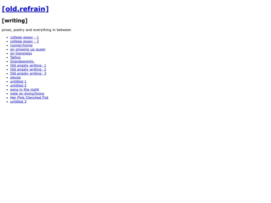 writing screenshot