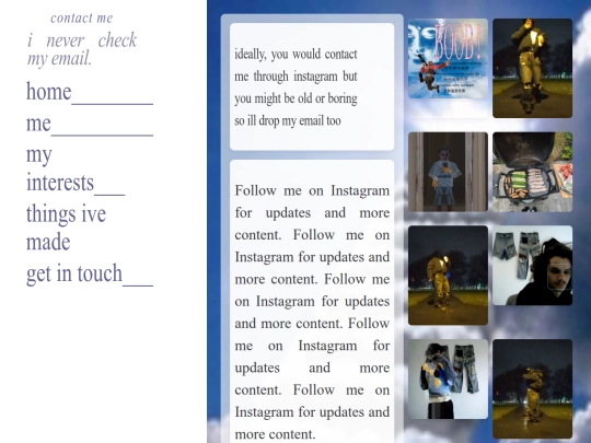 contact screenshot