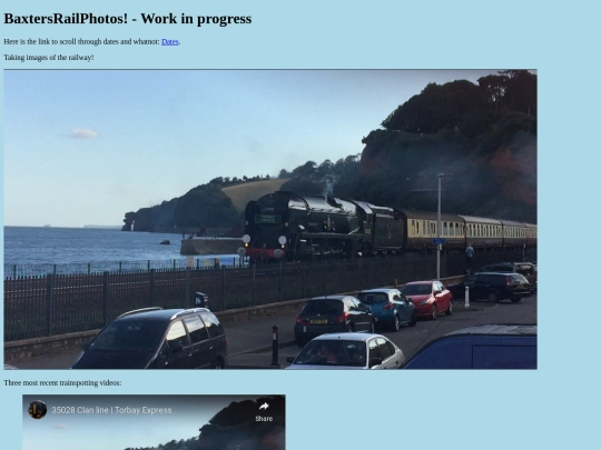 BaxtersRailPhotos screenshot