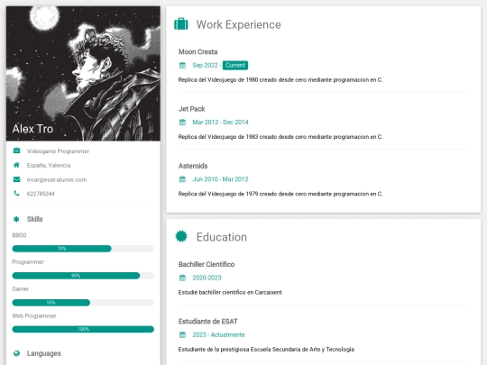 cv screenshot