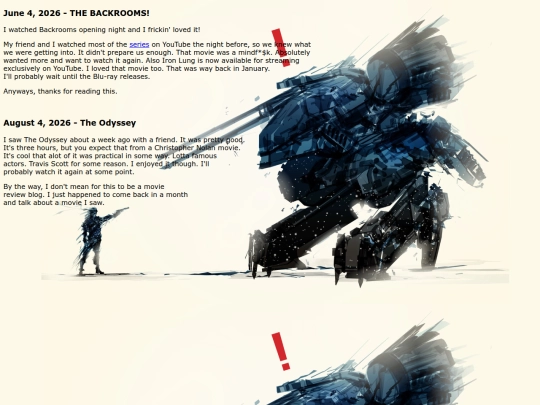 blog screenshot