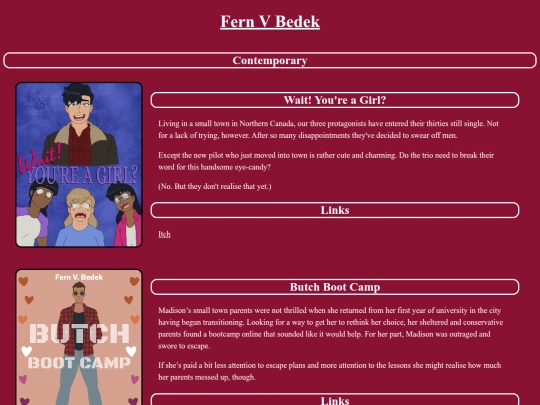 Books/contemporary screenshot