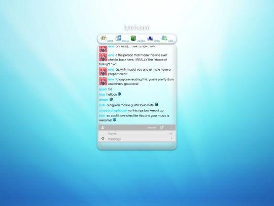 chat screenshot