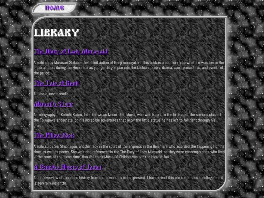 pages/library screenshot
