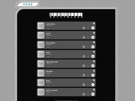 pages/music screenshot