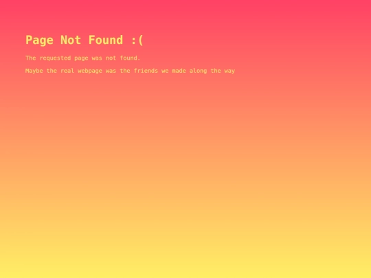 not_found screenshot