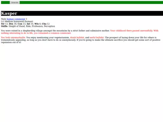 procegen screenshot