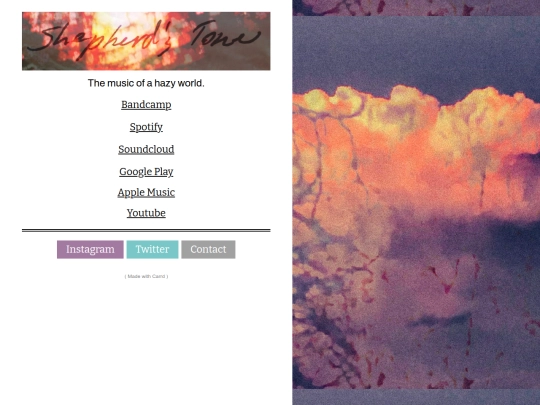 links/music screenshot