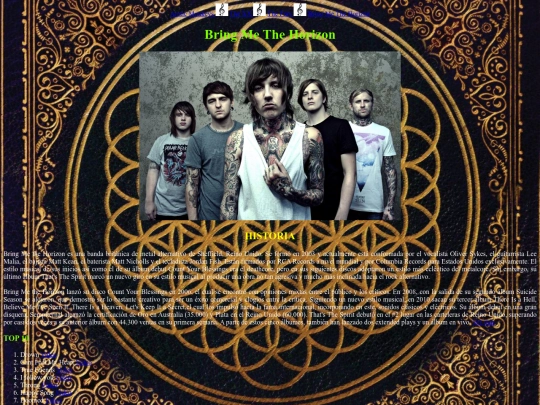 bandas /bmth screenshot