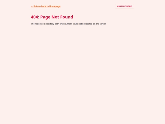 not_found screenshot
