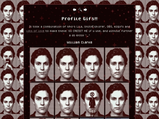 Profiles screenshot