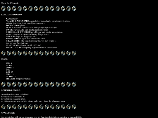 characterinfo screenshot