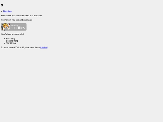 index screenshot