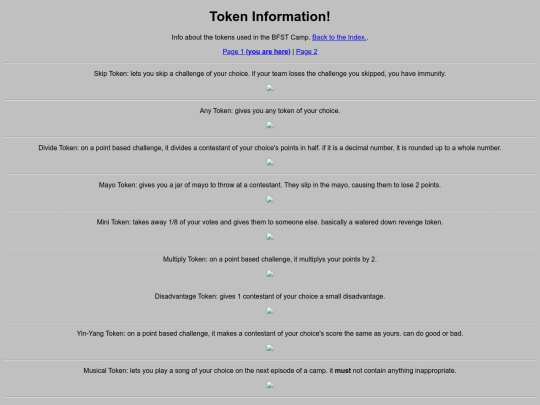 token-information screenshot