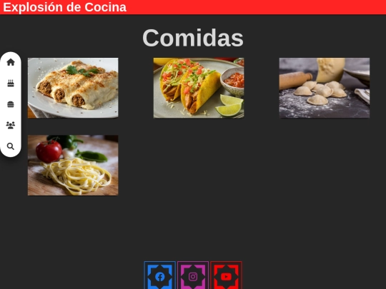 com/comidasindex screenshot
