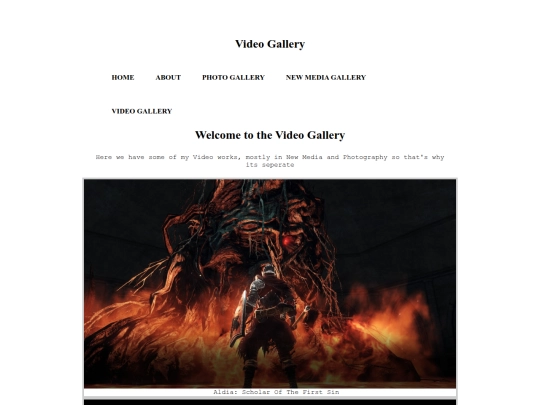 videogallery screenshot