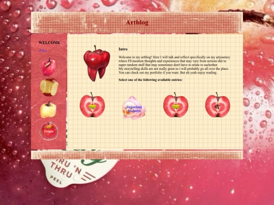 artblog screenshot