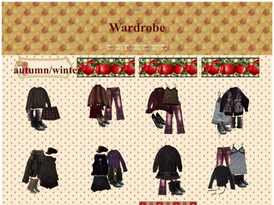 wardrobe screenshot