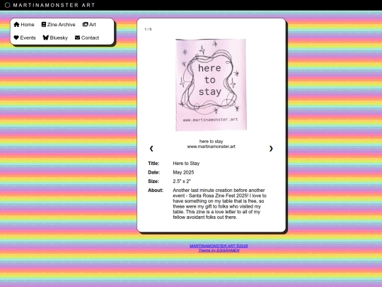 zine-here-to-stay screenshot