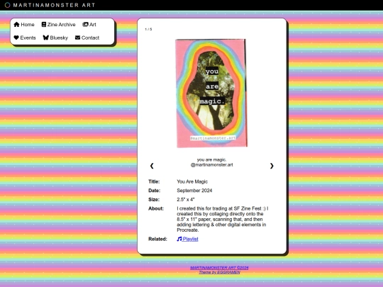 zine-you-are-magic screenshot