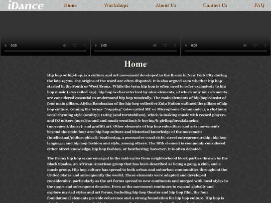 iDanceHome screenshot