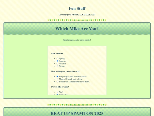 activities screenshot