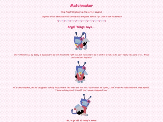 games/matchmaker screenshot