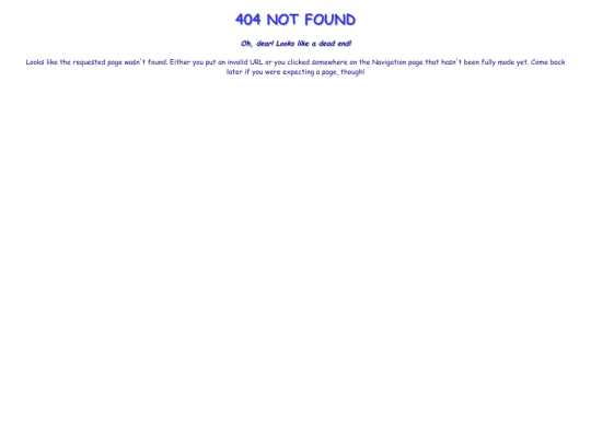 not_found screenshot