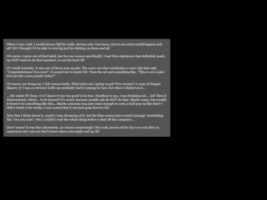 ocs/bluescreen screenshot