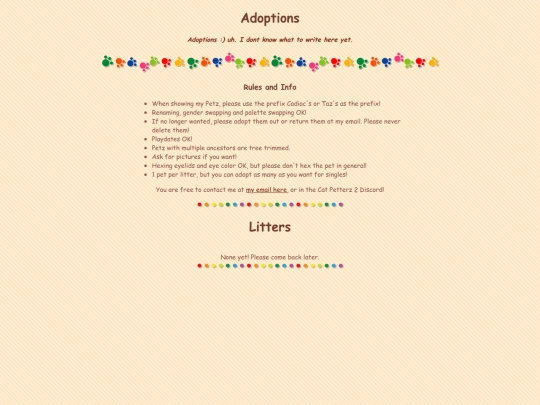petzcadia/adopts screenshot